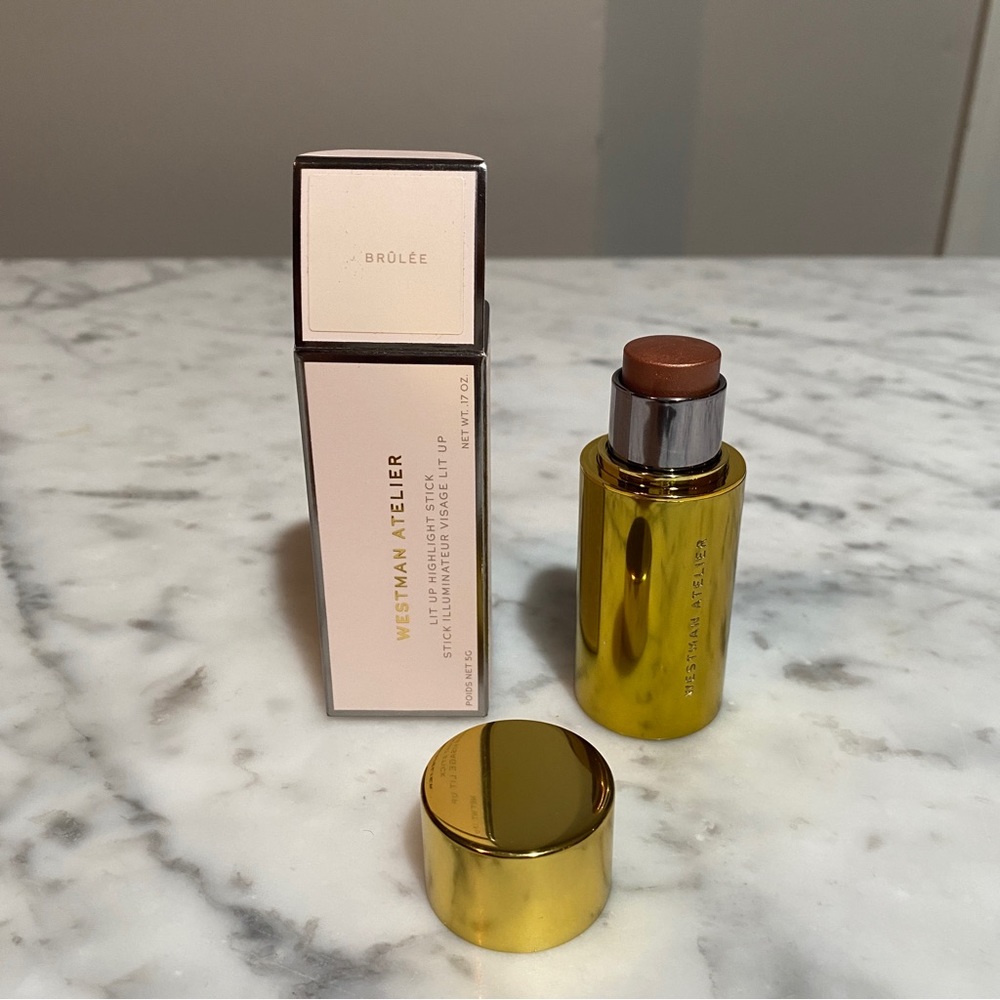 NIB Full-Sized Westman Atelier "Lit Up" Highlight Stick Brulee